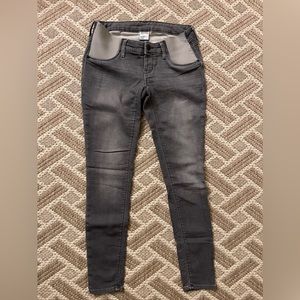 Old Navy Maternity Rockstar jeans, 4, gray